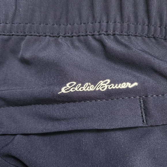 Eddie Bauer Women's Navy Cropped Pants - Picture 10 of 12